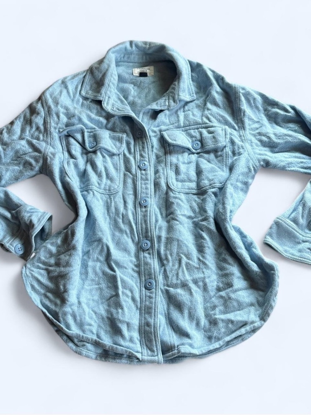 American Eagle Outfitters Light Blue Cardigan